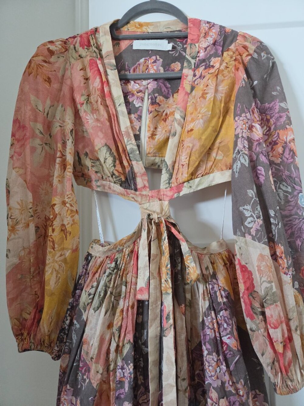 Zimmermann floral print midi dress